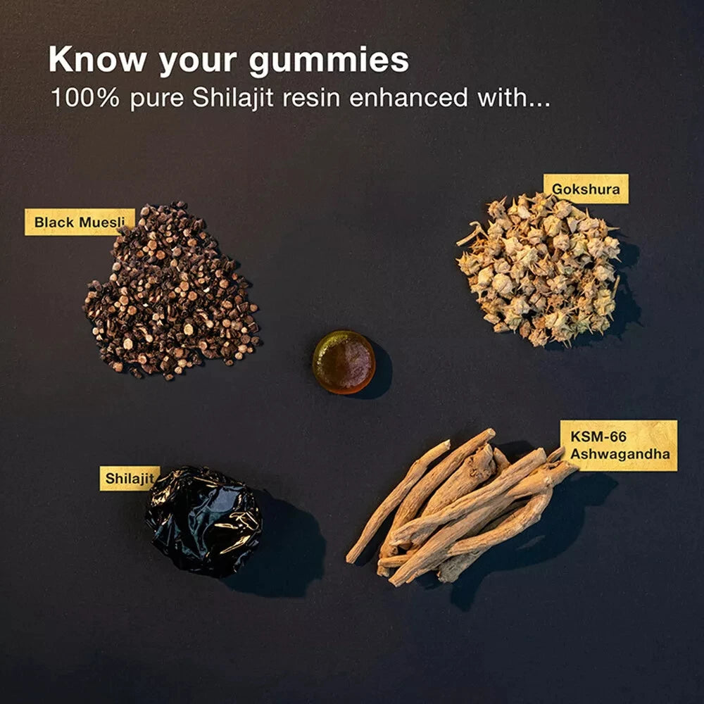 Pure Himalayan Shilajit Gummies,